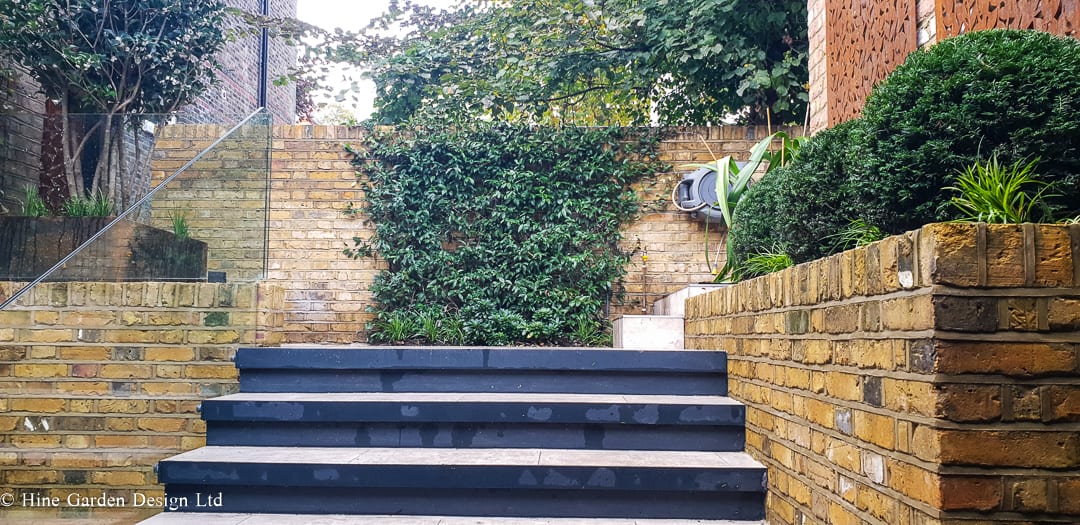 stairs in a small Hampstead Garden
